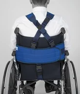 Wózki inwalidzkie - Kaftan unieruchamiający 5-punktowy do wózka inwalidzkiego SCP 4250 firmy SALVAFIX : rozmiar: - M - miniaturka - grafika 1