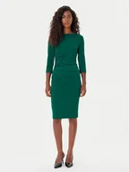 Sukienki - Rinascimento Sukienka koktajlowa CFC0126154003 Zielony Slim Fit - miniaturka - grafika 1