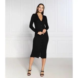 Tommy Hilfiger Sukienka | z dodatkiem jedwabiu - Sukienki - miniaturka - grafika 1