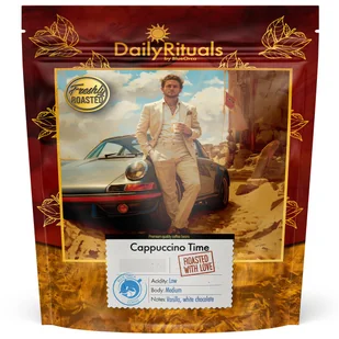 Kawa Ziarnista DAILY RITUALS Cappuccino Time Świeżo palona 100% ARABICA - Kawa - miniaturka - grafika 1