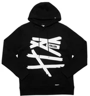 Bluzy męskie - bluza męska FALLEN RETRO HOODIE Black/White - miniaturka - grafika 1