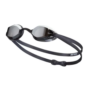 Okulary do pływania dziecięce Nike LEGACY MIRROR JUNIOR srebrne NESSA180 - Pływanie - miniaturka - grafika 1