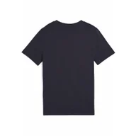 Odzież sportowa dziecięca - Młodzieżowa koszulka ESS z logo No. 1 PUMA New Navy Blue - miniaturka - grafika 1