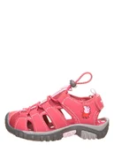 Sandały damskie - Regatta Półsandały trekkingowe w kolorze koralowym - miniaturka - grafika 1