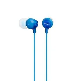 SONY MDR-EX15LPL niebieskie - Słuchawki - miniaturka - grafika 2