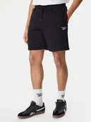Spodenki męskie - Reebok Szorty sportowe Bazunu RK25558CCM Czarny Regular Fit - miniaturka - grafika 1