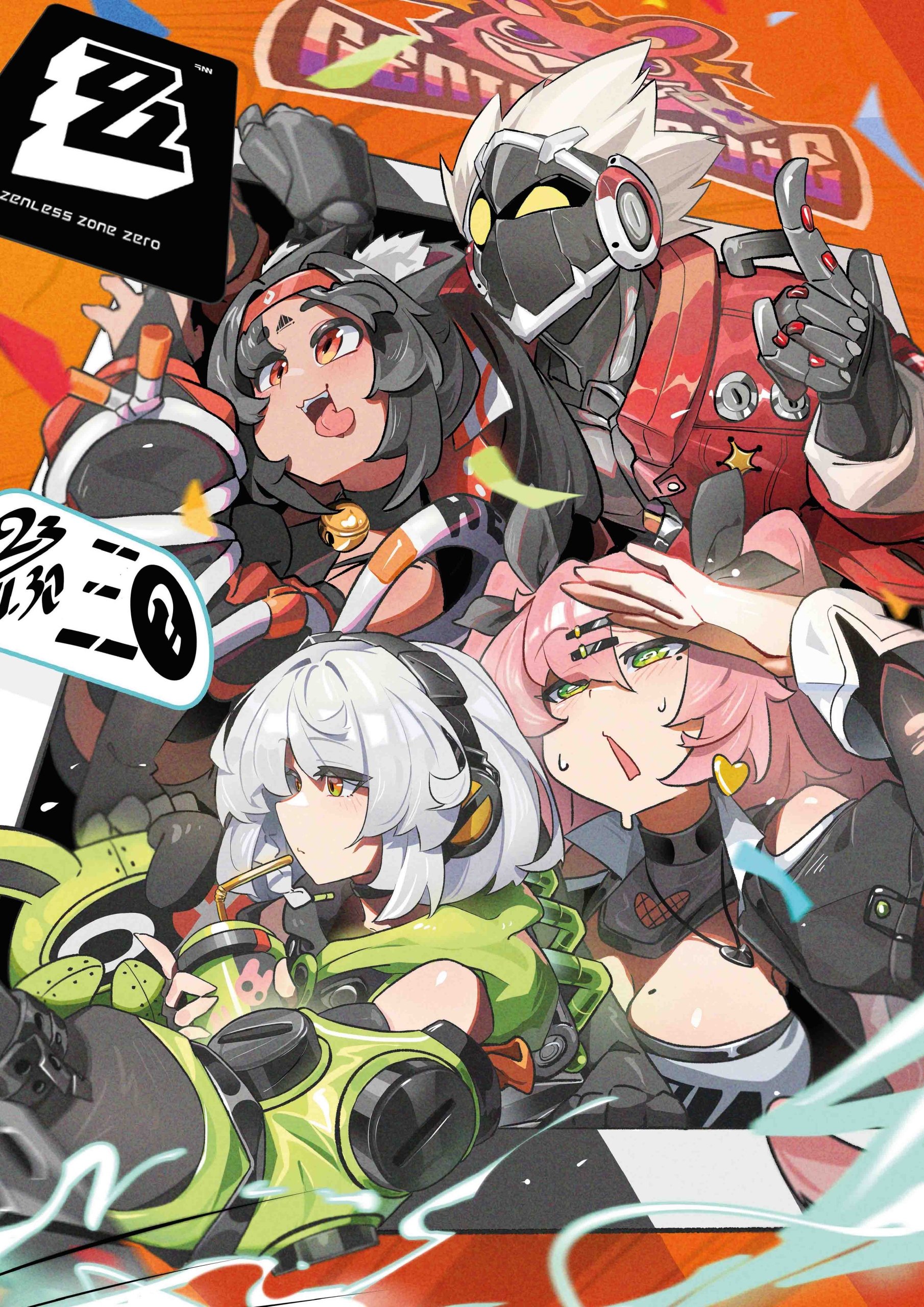 Plakat A2 Zenless Zone Zero