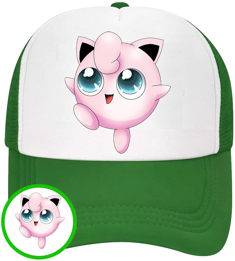 CZAPKA Z DASZKIEM POKEMON PIKACHU DLA DZIECI SIATKA