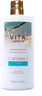 Vita Liberata Clear Tanning Mousse Pigment Free Wodna pianka samoopalająca bez pigmentu 200 ml (kolor medium) - Samoopalacze - miniaturka - grafika 1