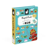Maty edukacyjne - Janod Magnetyczna układanka Historia Magnetibook 3-8 lat - miniaturka - grafika 1