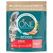 Sucha karma dla kotów - Purina ONE Sterilcat z łososiem - 750 g - miniaturka - grafika 1