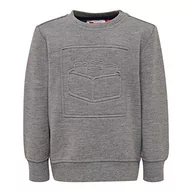 Bluzy dla chłopców - LEGO Wear Bluza chłopięca LWSIRIUS 781, szary (Grey Melange 921), 86 cm - miniaturka - grafika 1