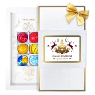 Bombonierki i czekoladki - Bombonierka - BOŻE NARODZENIE – Zestaw 6 Pralin - miniaturka - grafika 1