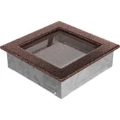 Kratki wentylacyjne - Parkanex Kominkowa Wentylacyjna 17x17 CM Miedziana - miniaturka - grafika 1