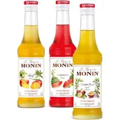 Syropy i koncentraty owocowe - Monin Zestaw Maxi lemoniadowy 3 x 250 ml - miniaturka - grafika 1