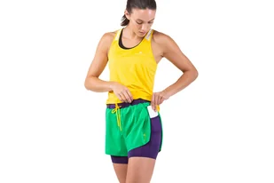 RONHILL Spodenki biegowe damskie TECH DISTANCE SHORT bright green - Spodnie sportowe damskie - miniaturka - grafika 8