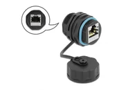 Pozostałe akcesoria sieciowe - DeLOCK 86695 rozgałęziacz sieciowy Czarny - miniaturka - grafika 1