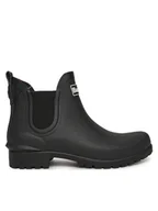 Kalosze damskie - Barbour Kalosze Wilton LRF0066BK11 Czarny - miniaturka - grafika 1