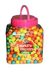 Guma Owocowa Crazy Fruits Crush 800 Sztuk - Gumy do żucia, lizaki, dropsy - miniaturka - grafika 1