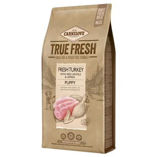 Carnilove True Fresh Puppy, indyk - 11,4 kg Dostawa GRATIS! - Sucha karma dla psów - miniaturka - grafika 2