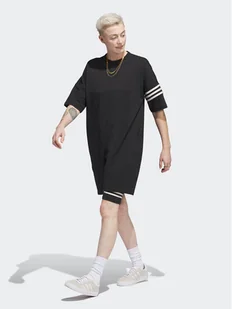 adidas Sukienka codzienna adicolor Neuclassics IB7309 Czarny Loose Fit - Sukienki - miniaturka - grafika 1