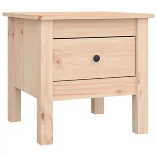 Lumarko Stoliki boczne, 2 szt., 40x40x39 cm, lite drewno sosnowe - Ławy i stoliki kawowe - miniaturka - grafika 4