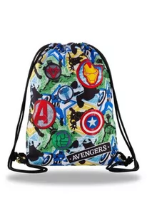 Patio Worek na buty Beta Avengers Badges 54308 CP B54308 - Worki na buty - miniaturka - grafika 1