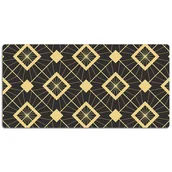 Podkładki na biurko - Duża mata na biurko Retro motyw geometryczny 120x60 cm - miniaturka - grafika 1