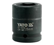 Nasadki do elektronarzędzi - Yato nasadka udarowa 3/4 30 mm YT-1080 - miniaturka - grafika 1