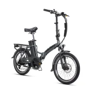 Rowery elektryczne - Rower elektryczny JOBOBIKE SAM Grey one-size - miniaturka - grafika 1
