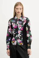 Koszule damskie - Desigual koszula COSTADILLO damska kolor czarny 25WWCW15 - miniaturka - grafika 1