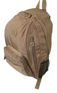 Praktyczny Plecak Materiałowy BAG STREET 2212 BRĄZOWY 42 x 32 x 13 [cm] - Plecaki - miniaturka - grafika 5