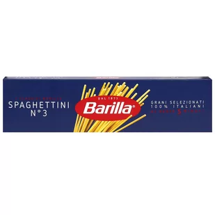 BARILLA Spaghettini - Włoski makaron spaghetti 500g 3 paczki - Makaron - miniaturka - grafika 1
