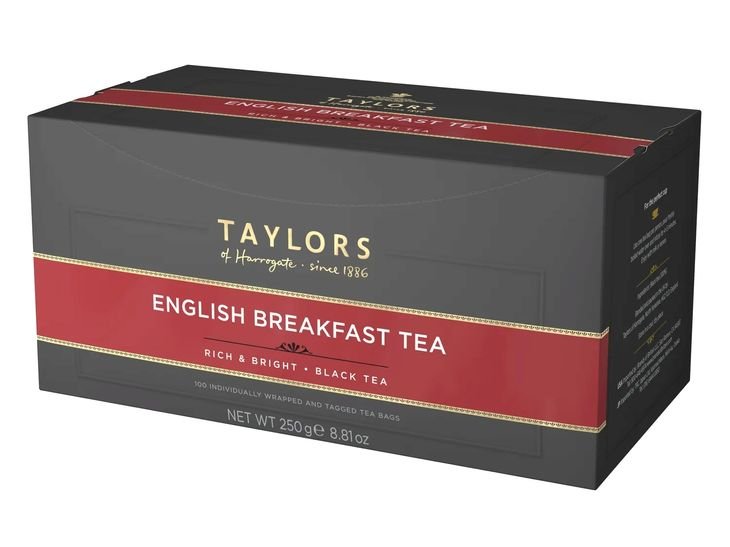 Taylors of Harrogate Herbata Czarna English Breakfast 100 kopert