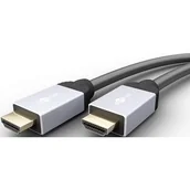 Kable - Goobay 75053 Highspeed HDMI kabel przyłączeniowy z wtyczką Ethernet HDMI (typ A) > wtyczka HDMI (typ A), 1 metr 75053 - miniaturka - grafika 1