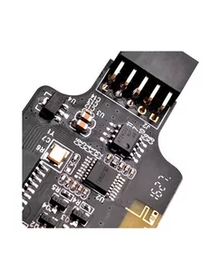 Silverstone ES02-USB SST-ES02-USB bezprzewodowy wyłącznik reset do komputera 2.4G Interfejs USB 2.0 9-Pin 53014 - Tuning komputera - akcesoria - miniaturka - grafika 2