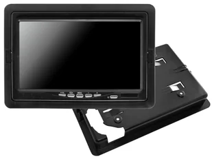 Monitor samochodowy LCD 7 cali 12/24V kabel 5M/10M oraz kamera cofania 4pin zestaw AHD - Car Video - miniaturka - grafika 6