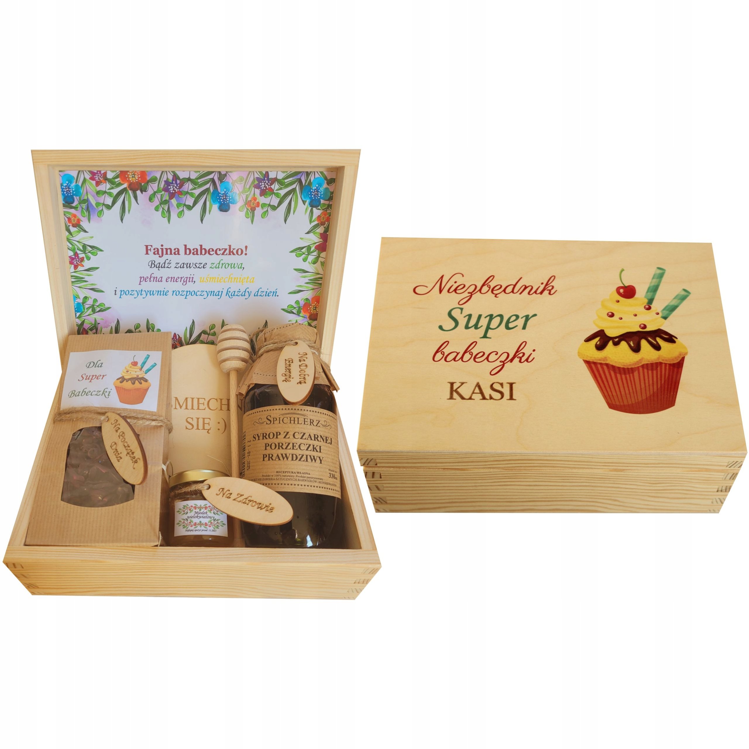 Zestaw prezentowy dla kobiety mamy niej na Dzień Kobiet Urodziny