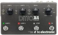 Efekty gitarowe - Efekt gitarowy TC Electronic Ditto X4 Looper (34000076) - miniaturka - grafika 1