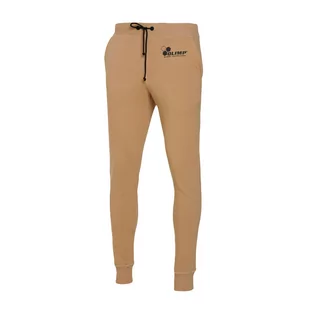 Męskie spodnie dresowe Olimp - Men Pants Gold Series beżowe-XL - Spodnie sportowe męskie - miniaturka - grafika 1