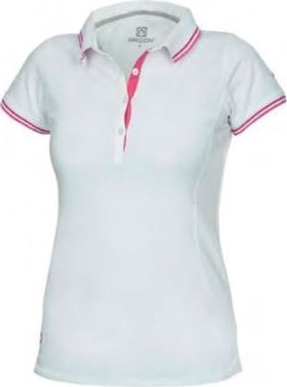 Ardon FLORET ARDON - damska koszulka polo, 5% elastan, 95 % bawełna, 180 g/m2 - Biały H6304 2XL