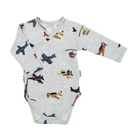 Body dla niemowląt - BODY CHŁOPiece DŁ.RĘK. NICOL 219094 62 - miniaturka - grafika 1