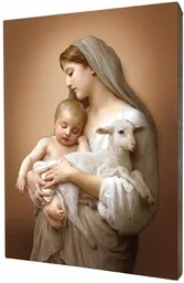 Matka Boża - obraz religijny na desce lipowej - Ikony i obrazy sakralne Matka Boża - obraz religijny na desce lipowej - Ikony i obrazy sakralne - miniaturka - grafika 1
