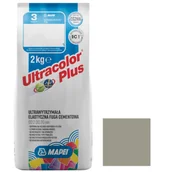 Fugi - MAPEI Fuga Ultracolor Plus 115 Szary rzeczny 2 kg - miniaturka - grafika 1