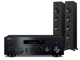 Yamaha MusicCast R-N600A (czarny) + Diva 6 (czarny) - Zestawy stereo - miniaturka - grafika 1