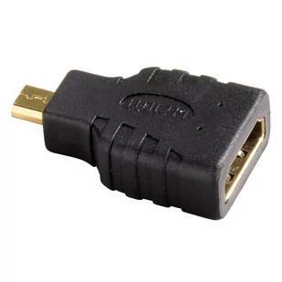 Hama HDMI GNIAZDO MICRO HDMI WTYK - Adaptery i przejściówki - miniaturka - grafika 3