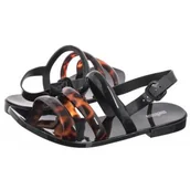 Sandały damskie - Sandały Essential Wave AD 33972/AQ653 Black (ML314-b) Melissa - miniaturka - grafika 1