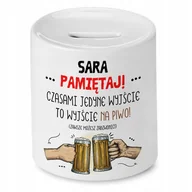 Skarbonki - Skarbonka Dla Marysi Majii na Urodziny na Prezent z Nadrukiem ze Zdjęciem + Opakowanie na prezent (wzór 03) - miniaturka - grafika 1