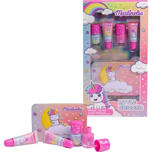 Martinelia Little Unicorn Makeup Tin Set zestaw upominkowy dla dzieci - Kosmetyki kąpielowe dla dzieci - miniaturka - grafika 1