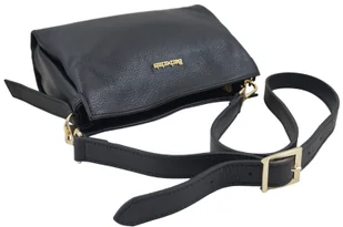 Funkcjonalna torebka damska na ramię - Czarna - Torebki damskie - miniaturka - grafika 5